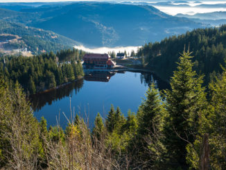 Der Mummelsee im nördlichen Schwarzwald