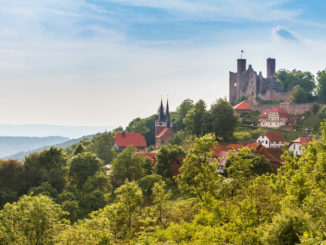 Burg Hanstein in Nordthüringen Eichsfeld